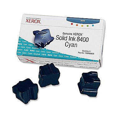 Xerox 108R00605 - Cyan - Paquet de 3