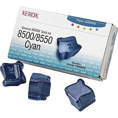 Xerox 108R00669 - Cyan - Paquet de 3