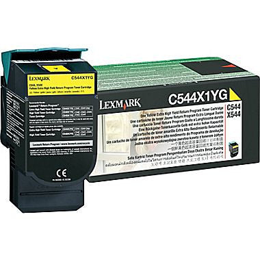 Lexmark C544 / X544 - Jaune - Extra Haut Rendement