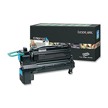 Lexmark #C792 - Cyan - Haut Rendement