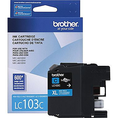 Brother LC103C - Haut Rendement