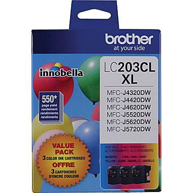 Brother LC2033PKS - Haut Rendement - Paquet de 3