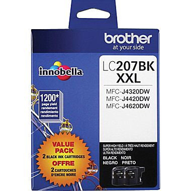 Brother LC2072PKS - Haut Rendement - Paquet Double