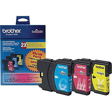 Brother LC653PKS - Haut Rendement - Paquet de 3