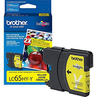 Brother LC65HY-Y - Haut Rendement